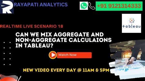 How To Mix Aggregate And Non Aggregate In Tableau