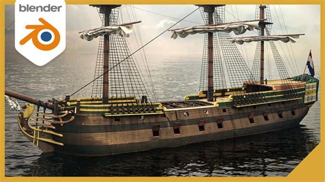 How To Model A Ship In Blender