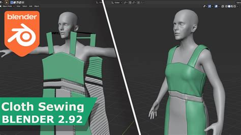 how to model clothes in blender
