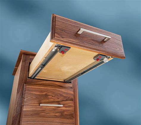 How To Mount A Drawer Under A Table