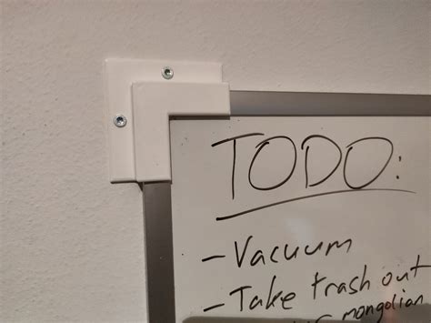 How To Mount A Whiteboard To A Wall