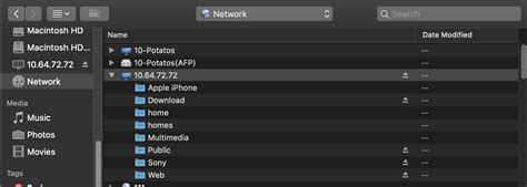 how to mount samba share in macos