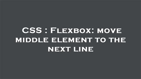 How To Move A Button To The Middle Css