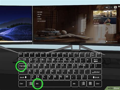 how to move a fullscreen game from one monitor to another