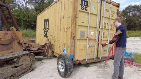 How To Move A Large Storage Container