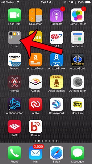 how to move app icon to folder on iphone