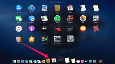how to move apps from dock to screen on mac