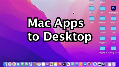 how to move apps to screen on mac