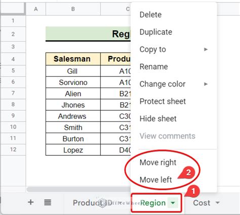 How To Move Between Sheets In Google Sheets