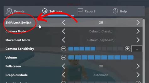 how to move camera in roblox without shift lock