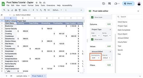 How To Move Columns In Google Sheets Pivot Table