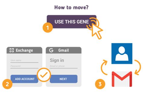 how to move contacts from exchange to gmail on iphone