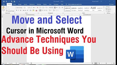 how to move cursor to next page in word