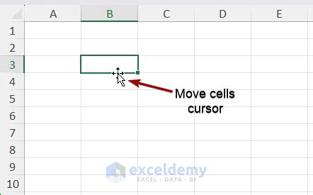 how to move cursor up in excel cell