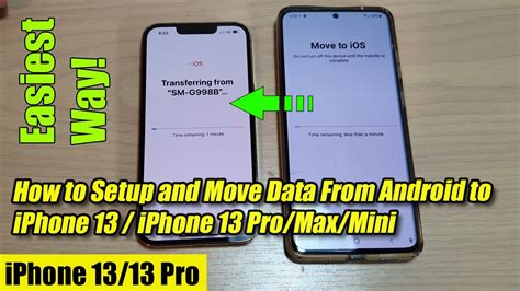 how to move data from android to iphone 13
