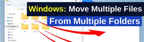 How To Move Files From Multiple Folders Into One Folder