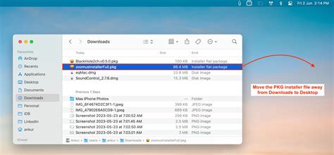 how to move folder from downloads to desktop mac
