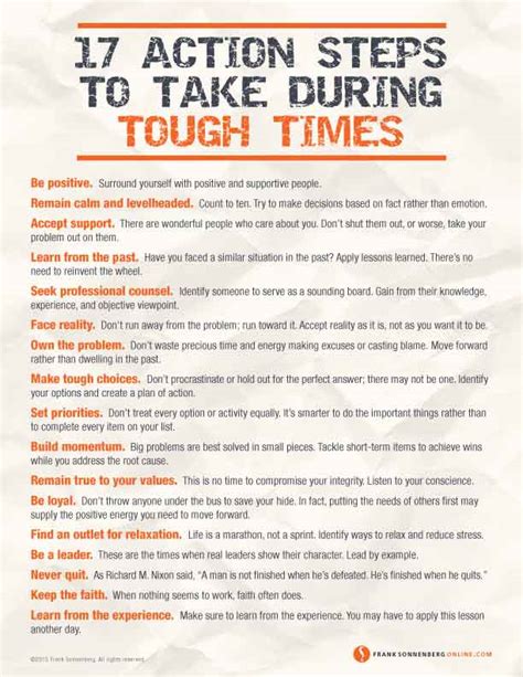 how to move forward in difficult times
