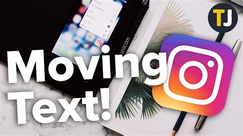 How To Move Instagram Text
