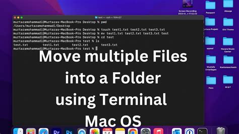 How To Move Multiple Files Into A Folder Mac