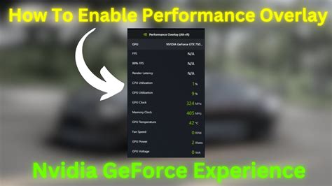 how to move nvidia performance overlay around