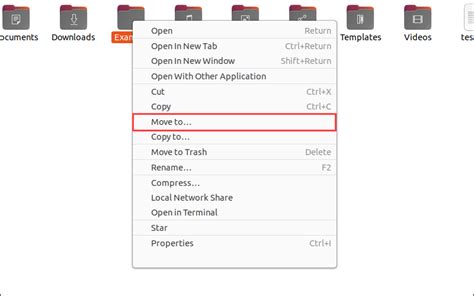 how to move out of a directory in terminal