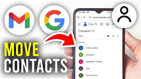 how to move phone contacts to gmail on android