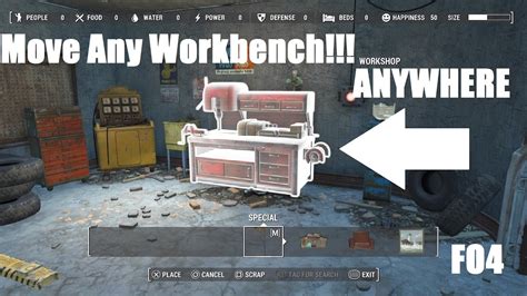 How To Move The Workbench