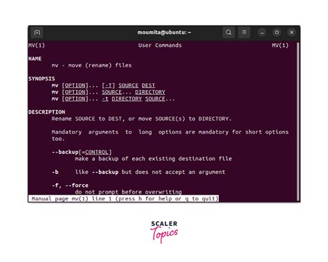 how to move up a directory in linux terminal