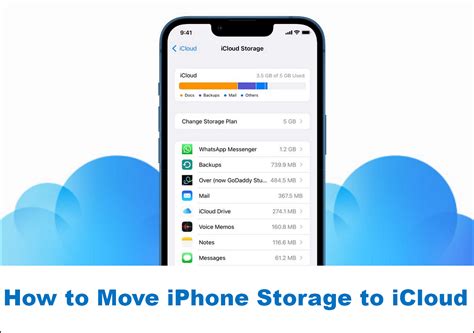 how to move whatsapp data from icloud to iphone storage