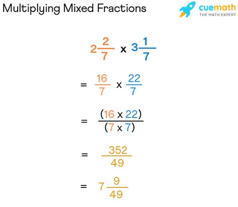 how to multiply fractions with mixed fractions