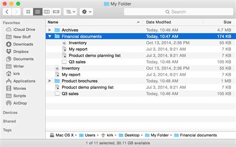 how to navigate finder