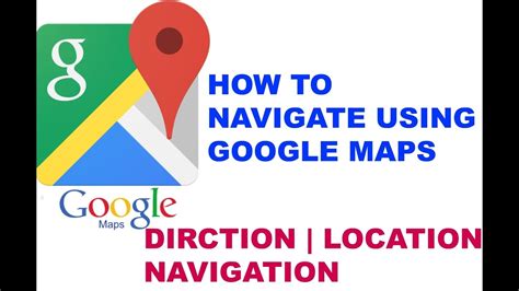 How To Navigate Maps