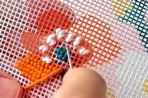 How To Needlepoint A Large Canvas