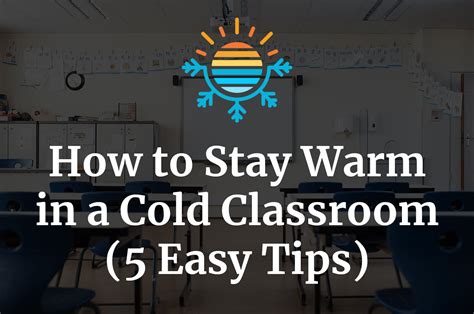 how to not be cold in class without a jacket
