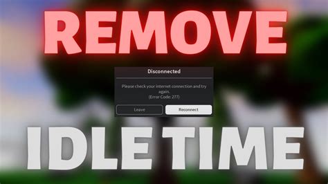 How To Not Be Idle For 20 Minutes On Roblox