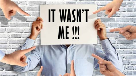 how to not blame people