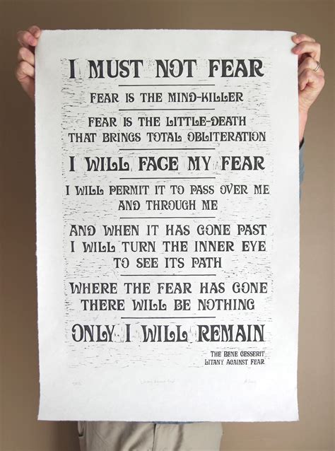 How To Not Fear Fear