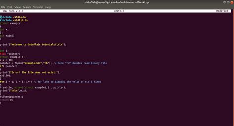 How To Open A Binary File C