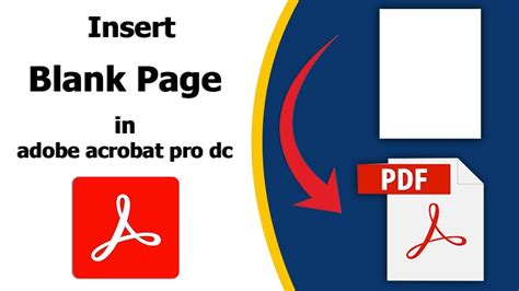 how to open a blank page in adobe acrobat