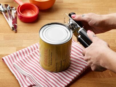 How To Open A Can With A Can Opener