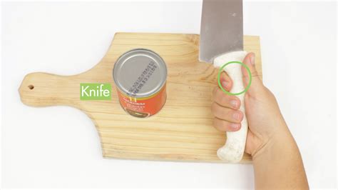 how to open a can without a can opener wikihow