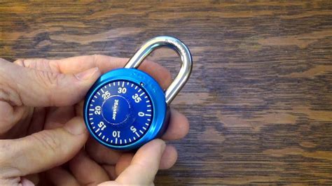 how to open a combination safe lock with 3 numbers