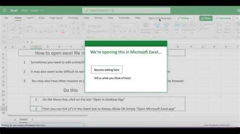 how to open a excel file on mac