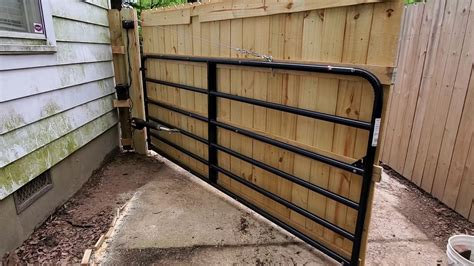How To Open A Fence Gate