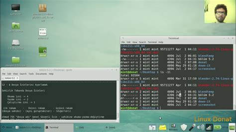how to open a file in terminal linux mint