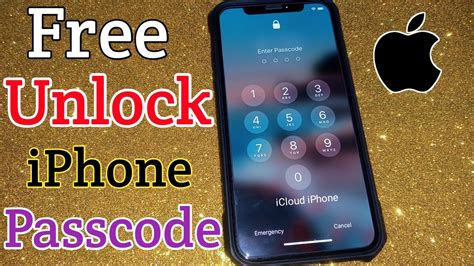 how to open a iphone with a passcode