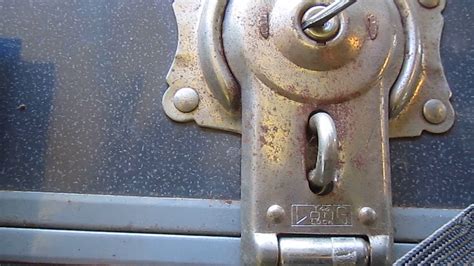 How To Open A Steamer Trunk Lock