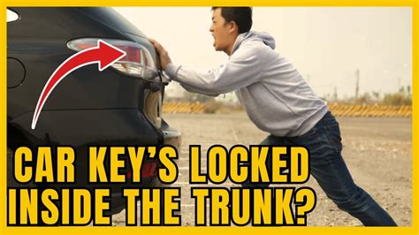 How To Open A Storage Trunk Without A Key