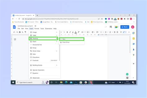 how to open a text box in google docs